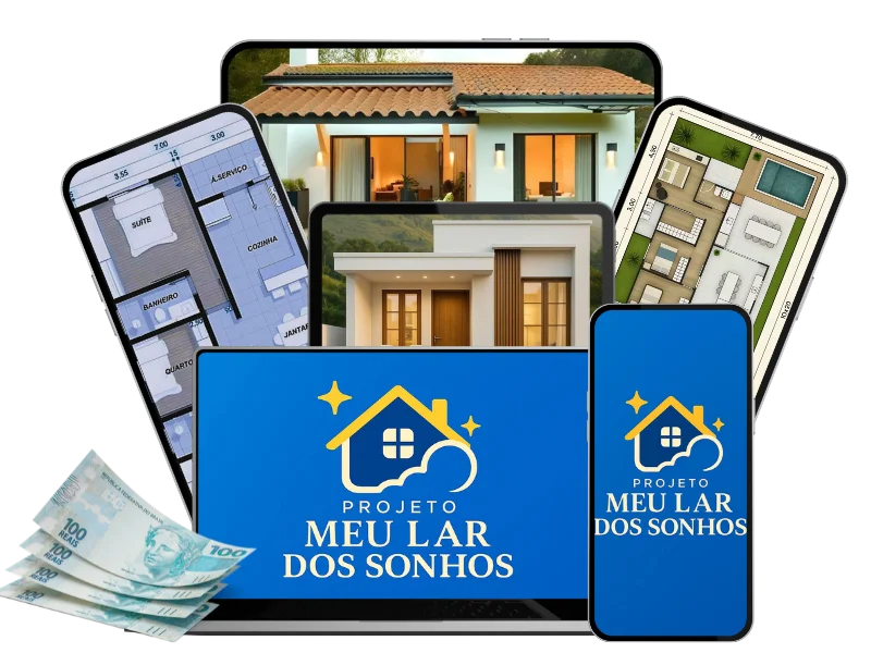 Projeto Meu Lar dos Sonhos - Mockup em múltiplos dispositivos